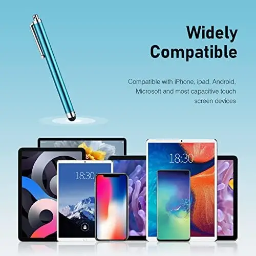Stylus Pens for Touch Screens, Abiarst High Precision Universal Stylus for iPad iPhone Tablets Samsung Galaxy All Capacitive Touch Screens (10-Pack) - Image 6