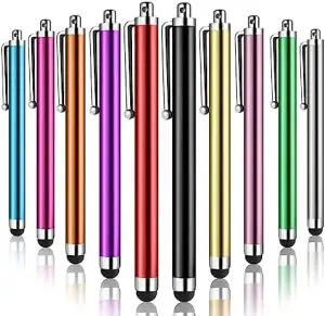 Stylus Pens for Touch Screens, Abiarst High Precision Universal Stylus for iPad iPhone Tablets Samsung Galaxy All Capacitive Touch Screens (10-Pack)